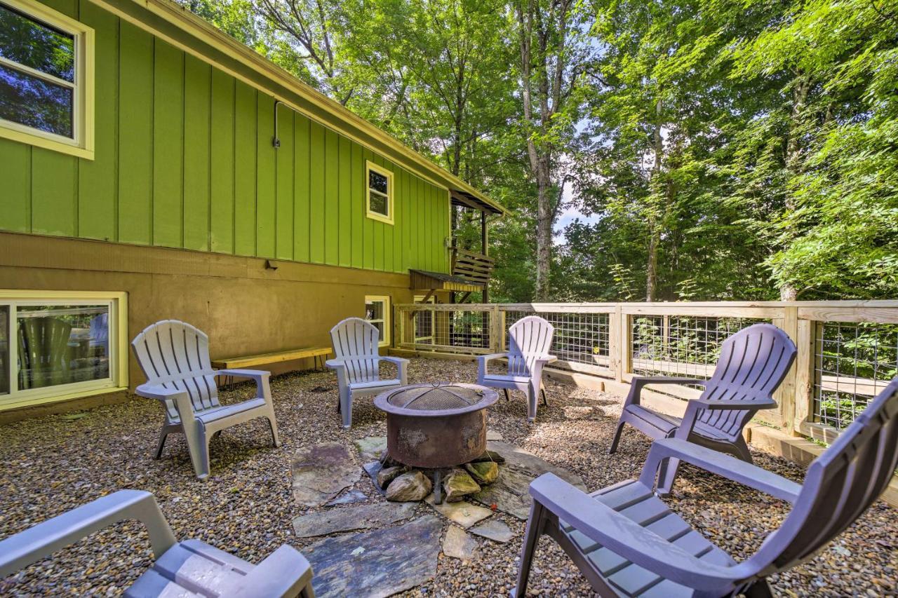 Charming Maggie Valley Getaway With Fire Pit! Luaran gambar
