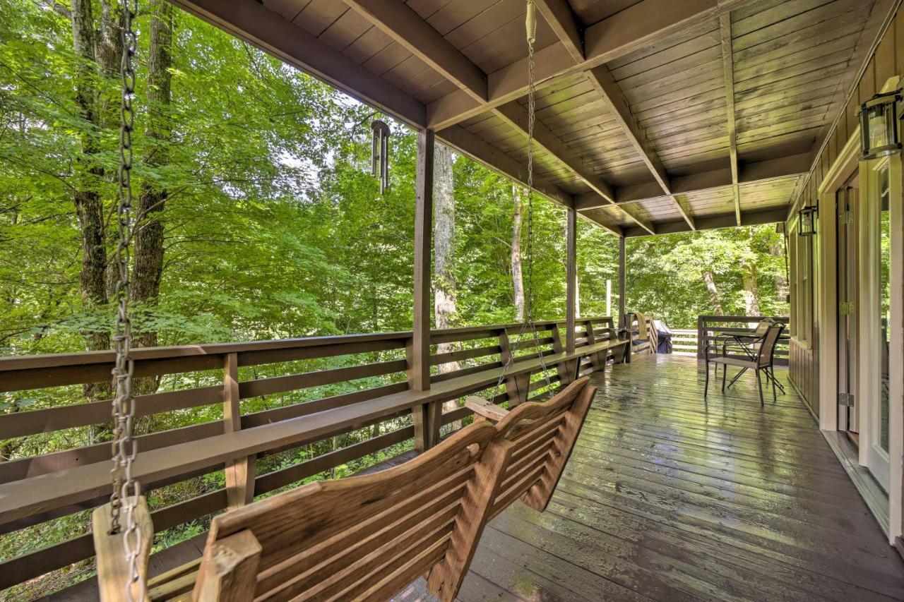 Charming Maggie Valley Getaway With Fire Pit! Luaran gambar